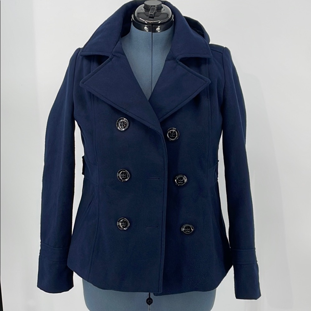 AMERICAN RAG SIZE L Navy Double-Breasted Women's Jacket